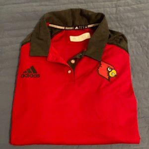 University of Louisville Cardinals Red Polo